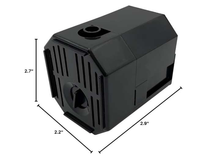 80 GPH Fountain-Mag, Magnetic Drive Water Pump, 02520 Black - Yalz Store