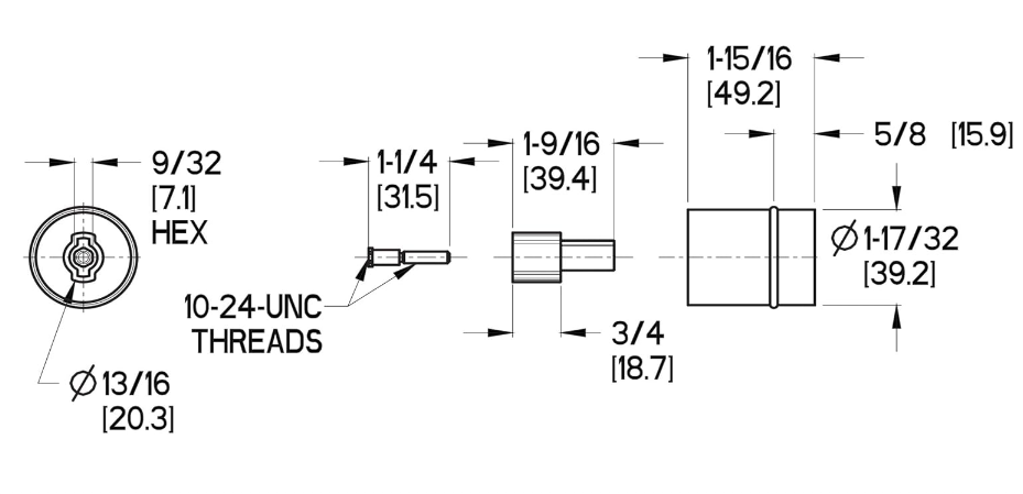 910-563K Stem Extension Kit, Satin Nickel - Yalz Store