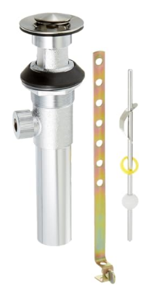 972022J All Metal Drain Assembly, Brushed Nickel - Yalz Store