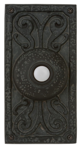 Surface Mount Push Button Switch, Decorative Push Button Control, Dark Black Finish, PB3037-WB Style - Yalz Store