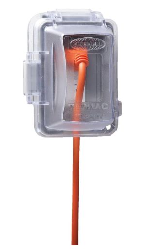 Single Gang Weatherproof In-Use Outdoor Outlet Cover, Vertical or Horizontal Mount, Durable Electrical Outlet Protector – 1 Pack - Yalz Store