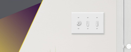 Triple Toggle Light Switch Wall Plate, 3-Gang Standard Size, Gloss White Finish, Unbreakable Polycarbonate Thermoplastic - Yalz Store