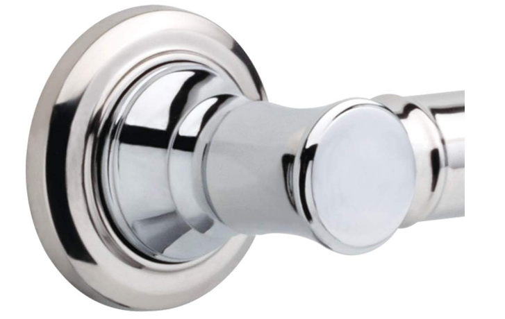 Traditional Grab Bar, 12-Inch, Chrome Finish, Wall-Mounted Bathroom Safety Handle for Shower & Tub Support - Yalz Store