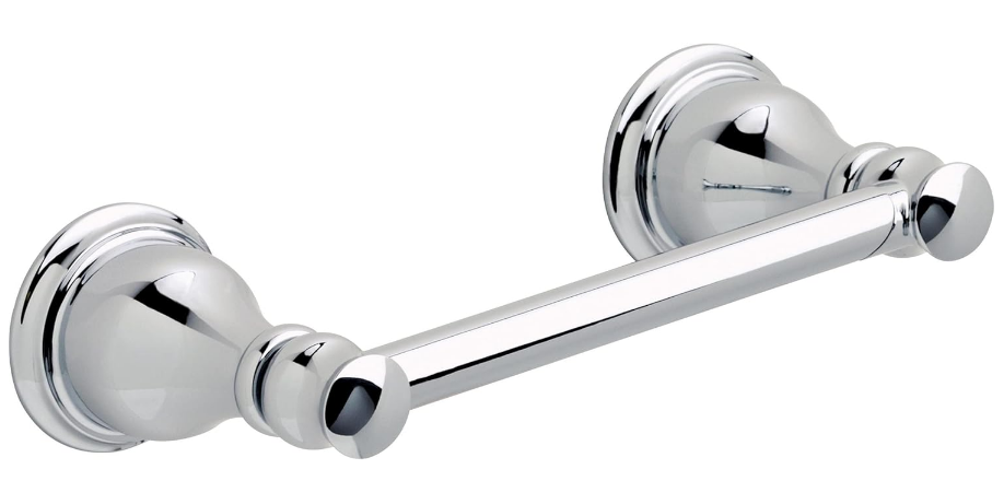 Wall Mount Pivot Arm Toilet Paper Holder, Polished Chrome Bathroom Hardware Accessory - Yalz Store