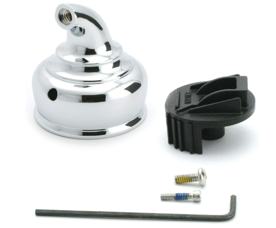 Monticello Replacement Handle Hub Kit, Chrome - Yalz Store