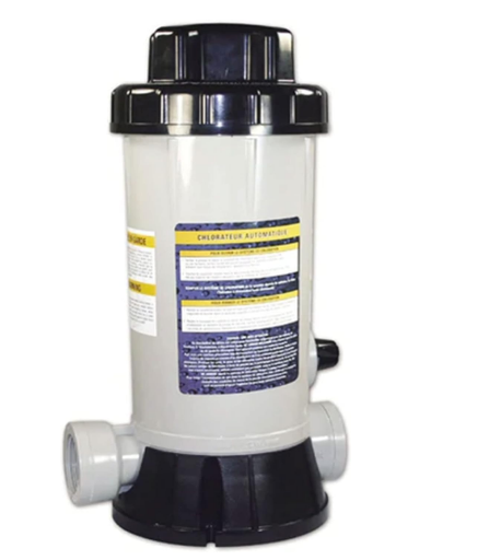 Premium In-Line Automatic Chlorine Feeder Chlorinator, Adjustable Output, 9.0 Lbs Capacity - Yalz Store