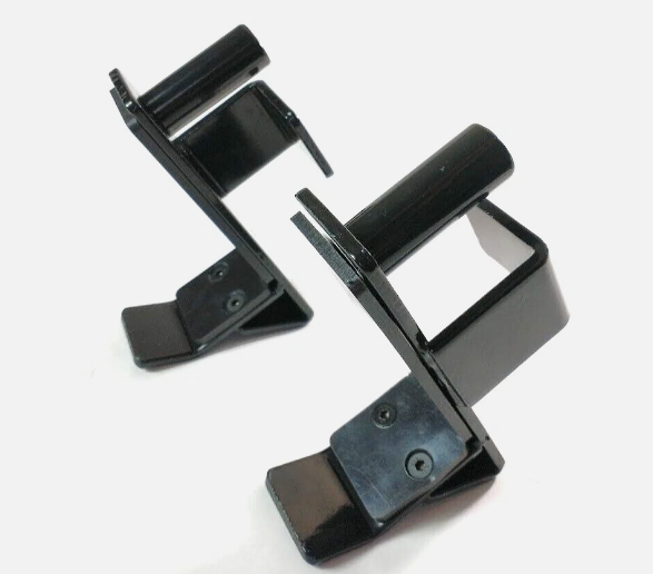 J-Hooks Barbell Holders for Power Rack, 2×2 in Square Tube - Yalz Store