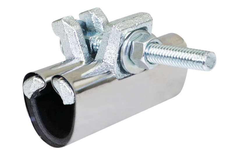 Pipe Repair Clamp 1 Inch, Single Bolt, 3” Long, Stainless Steel Water Pipe Leak Repair Clamp for Copper, PVC & Steel Pipes - Yalz Store