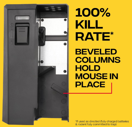 Humane Electric Mouse Traps for Indoor Home Use, No-Touch Design, Fast & Effective Mouse Control, Pack of 2 - Yalz Store