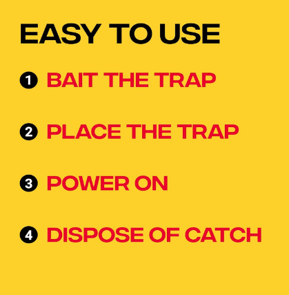 Humane Electric Mouse Traps for Indoor Home Use, No-Touch Design, Fast & Effective Mouse Control, Pack of 2 - Yalz Store