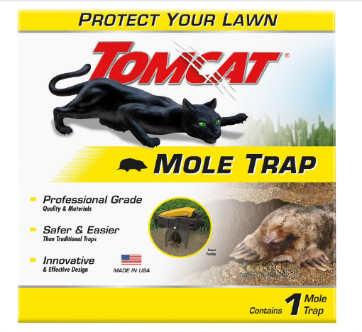 Mole Trap, Innovative & Effective Mole Remover Trap, Bloodless Kill Design, Reusable Hands-Free Mole Control, 1 Trap - Yalz Store