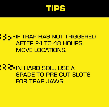 Mole Trap, Innovative & Effective Mole Remover Trap, Bloodless Kill Design, Reusable Hands-Free Mole Control, 1 Trap - Yalz Store