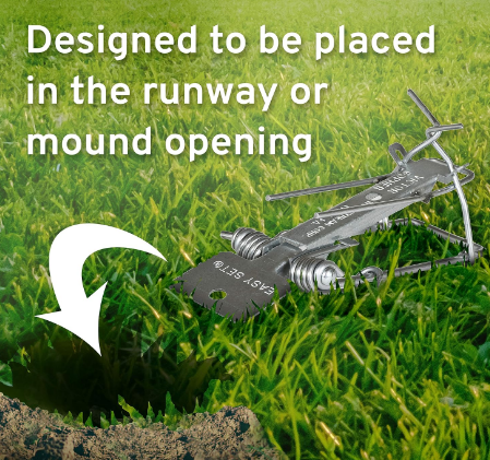 Easy Set Weather-Resistant Outdoor Gopher Trap, Versatile Yard Gopher Killer Trap, Fast & Effective Gopher Control, 2-Pack - Yalz Store