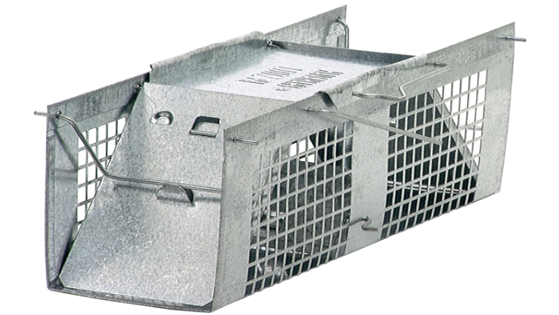 Small 2-Door Humane Live Animal Trap for Moles, Rodents, Shrews, Mice & Voles, Catch and Release Live Catch Mouse Trap