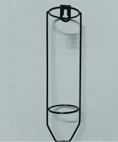 Clear Rain Gauge with Bracket, Easy-to-Read Precipitation Measurement Tube for Yard, Garden & Courtyard