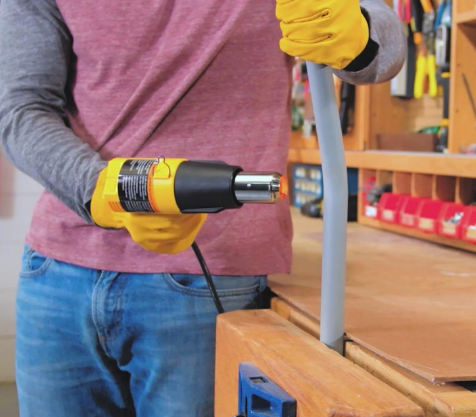 Spraytech Heat Gun with 2 Temperature Settings, 750°F & 1000°F Hot Air Gun for Paint Removal, Shrink Wrap, Adhesives & Plastic Bending