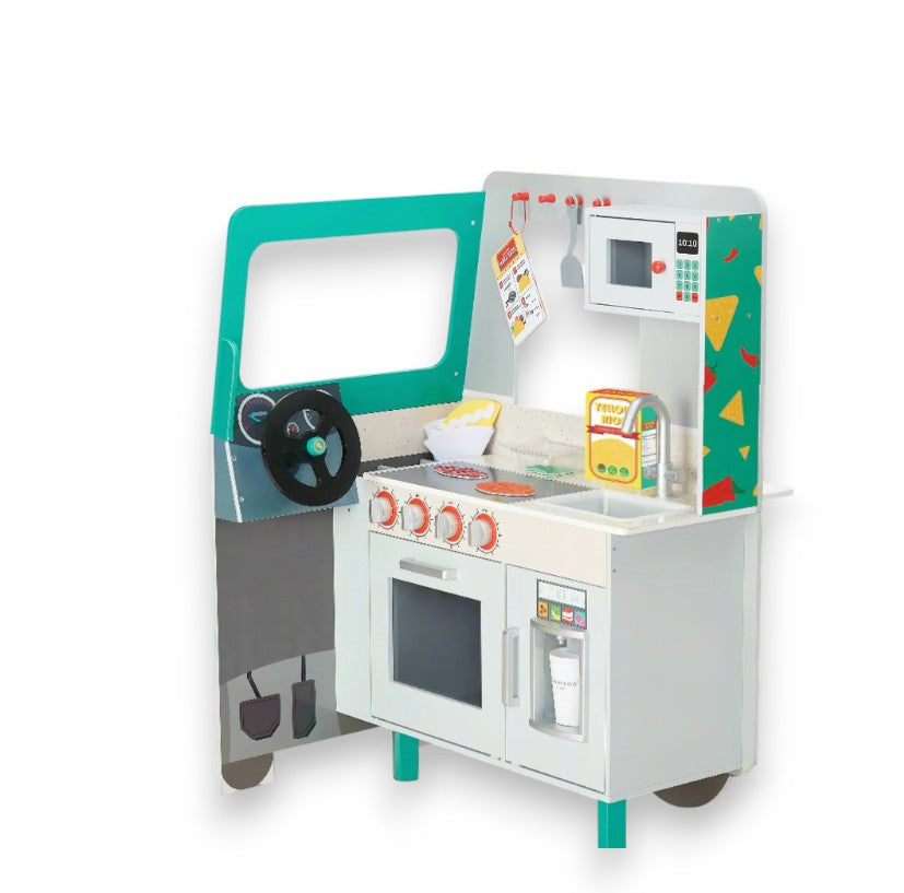 Teamson Kids My Little Helper Kids Play Taco Truck Playset - Yalz Store