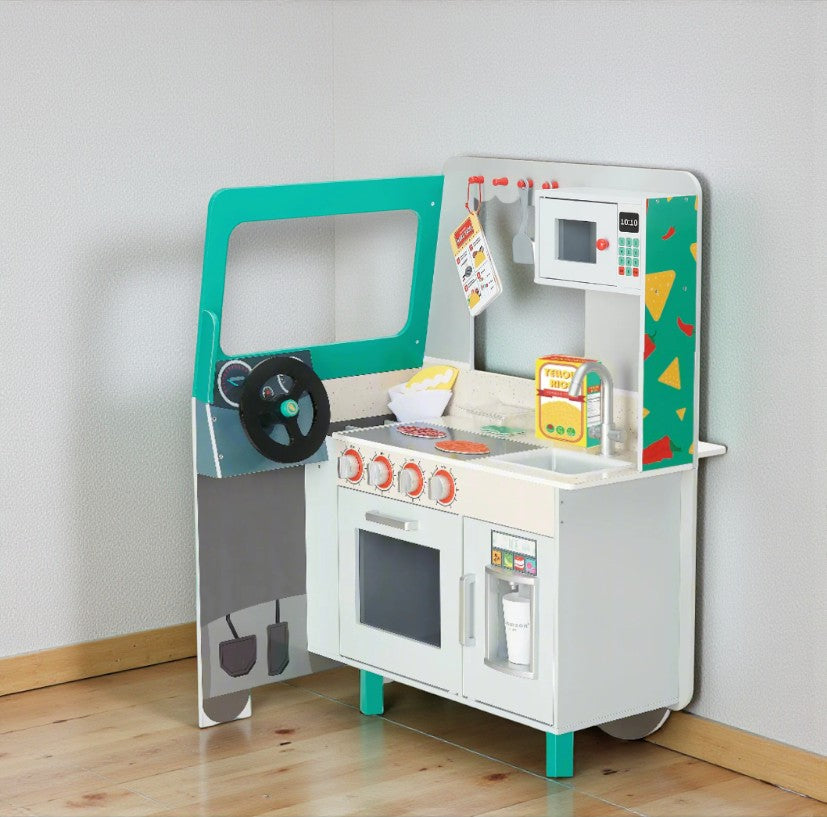 Teamson Kids My Little Helper Kids Play Taco Truck Playset - Yalz Store