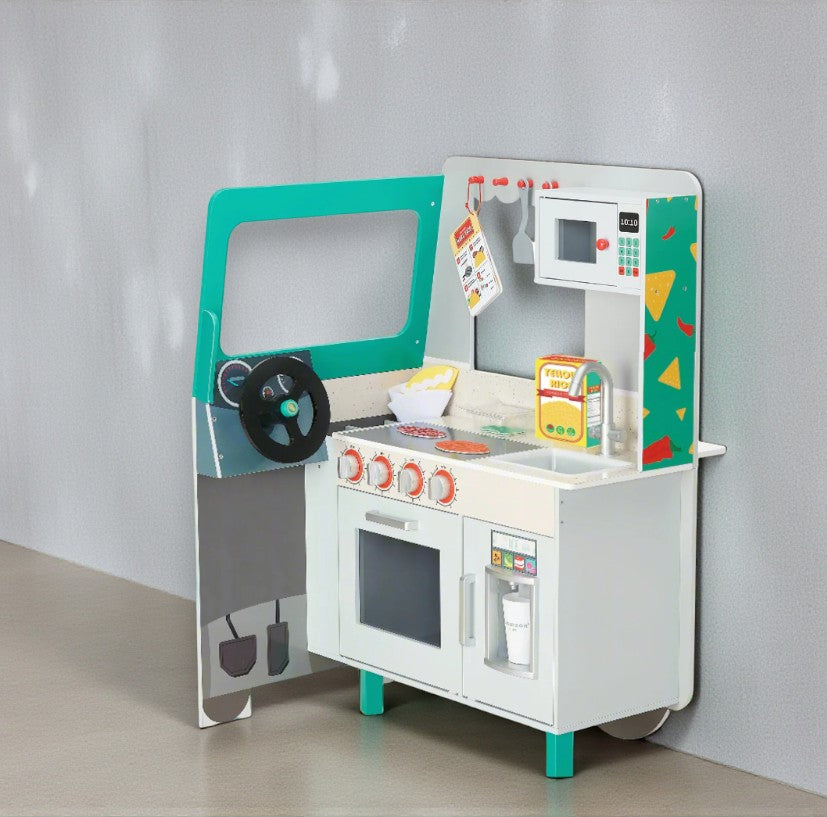 Teamson Kids My Little Helper Kids Play Taco Truck Playset - Yalz Store