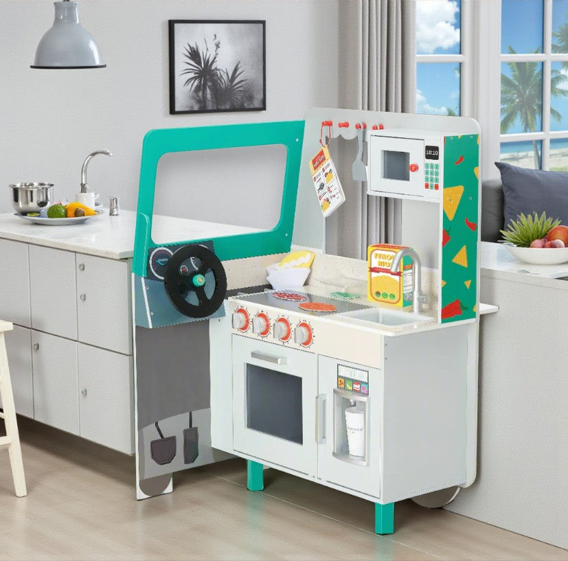 Teamson Kids My Little Helper Kids Play Taco Truck Playset - Yalz Store