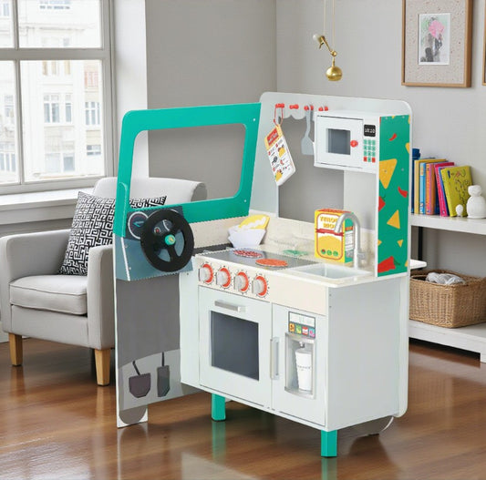 Teamson Kids My Little Helper Kids Play Taco Truck Playset - Yalz Store