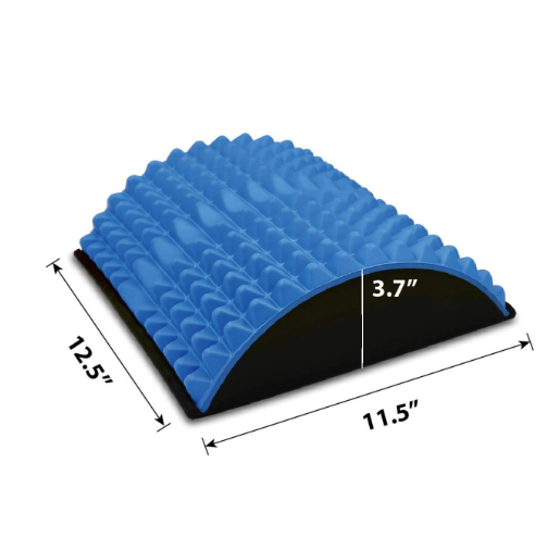 Back Stretcher with Massage Spikes, Orthopedic Lumbar Support Device, Traction - Yalz Store