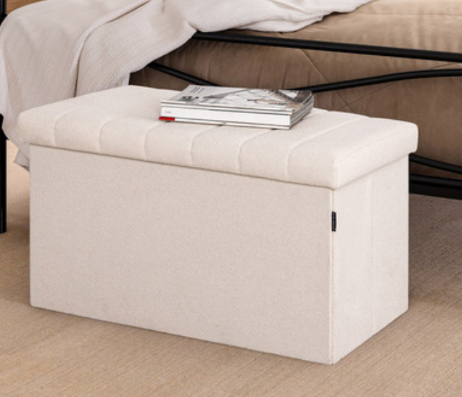 SEVILLE WHT FOLDING TRUNK