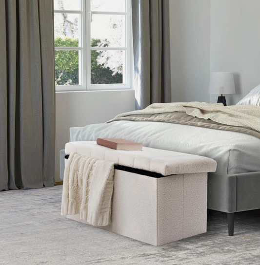 SEVILLE WHT FOLDING TRUNK