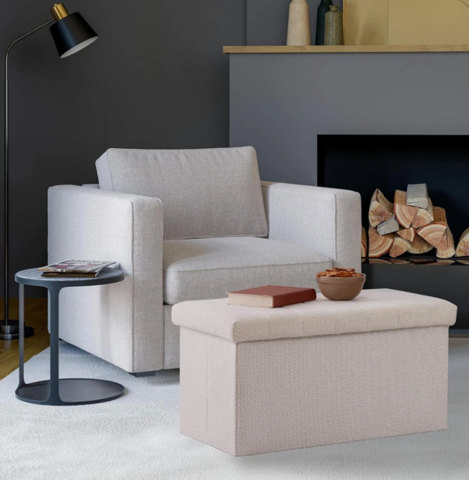 SEVILLE WHT FOLDING TRUNK