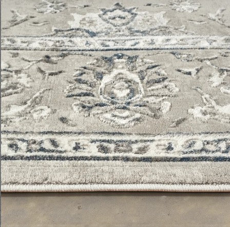 Elegant Gray Area Rug – Large 7'10" × 10' – Modern Home Décor– Limited Time Offer – Free Shipping USA - Yalz Store