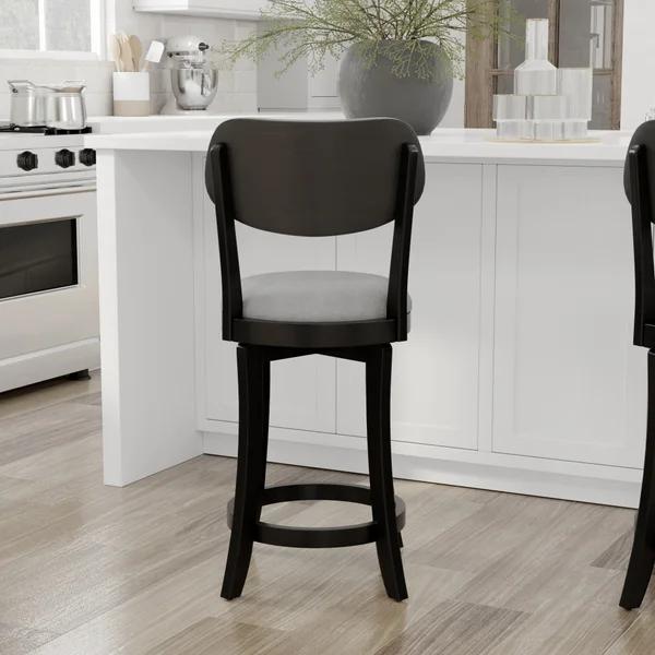 SAUL 25" SWIVEL BARSTOOL