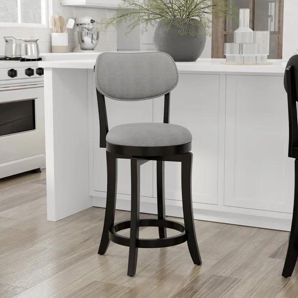 SAUL 25" SWIVEL BARSTOOL