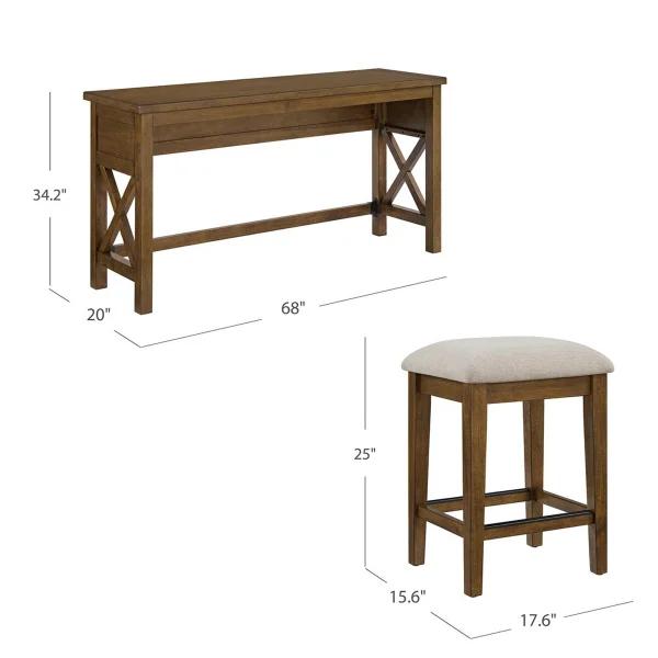 LATHAN 4PC SOFA TABLE