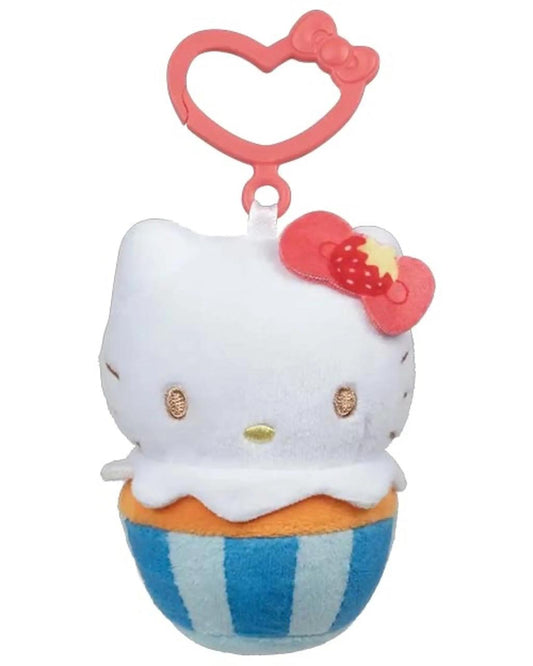 Hello Kitty & Friends Cupcake Hello Kitty 4 Inch Plush Clip  (Merchandise)