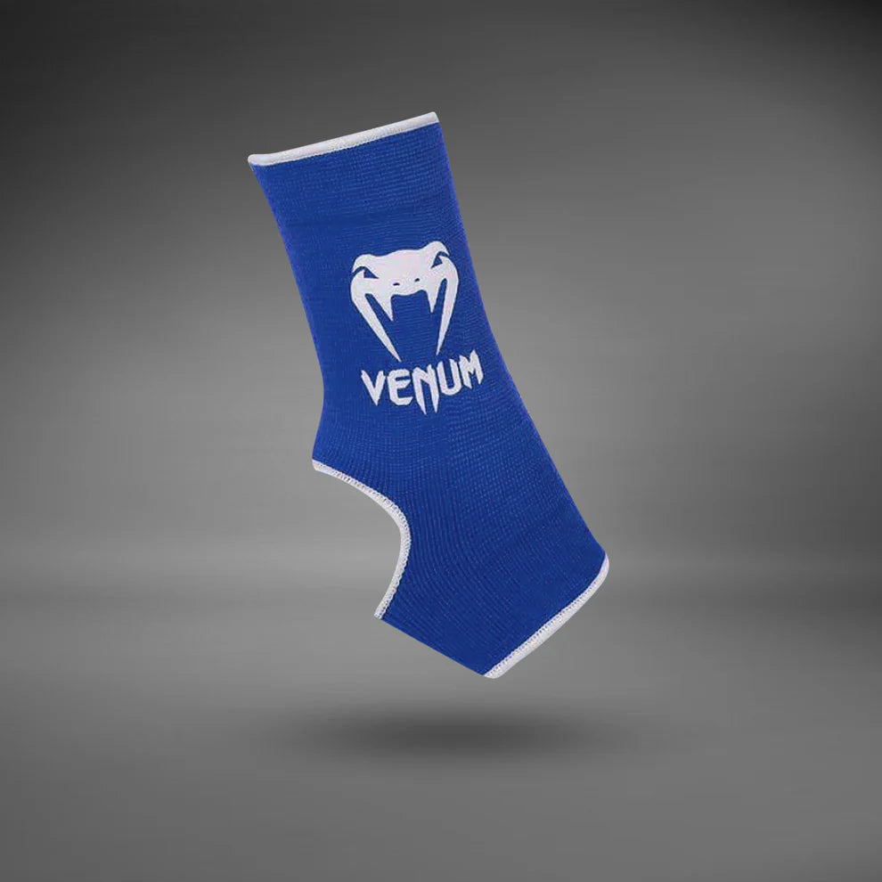 Venum Muay Thai/Kick Boxing Ankle Support Guard, Blue
