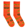 Crazy Socks Candy Snack Novelty Crew Socks 4 Pack Funny Unisex Adult Large