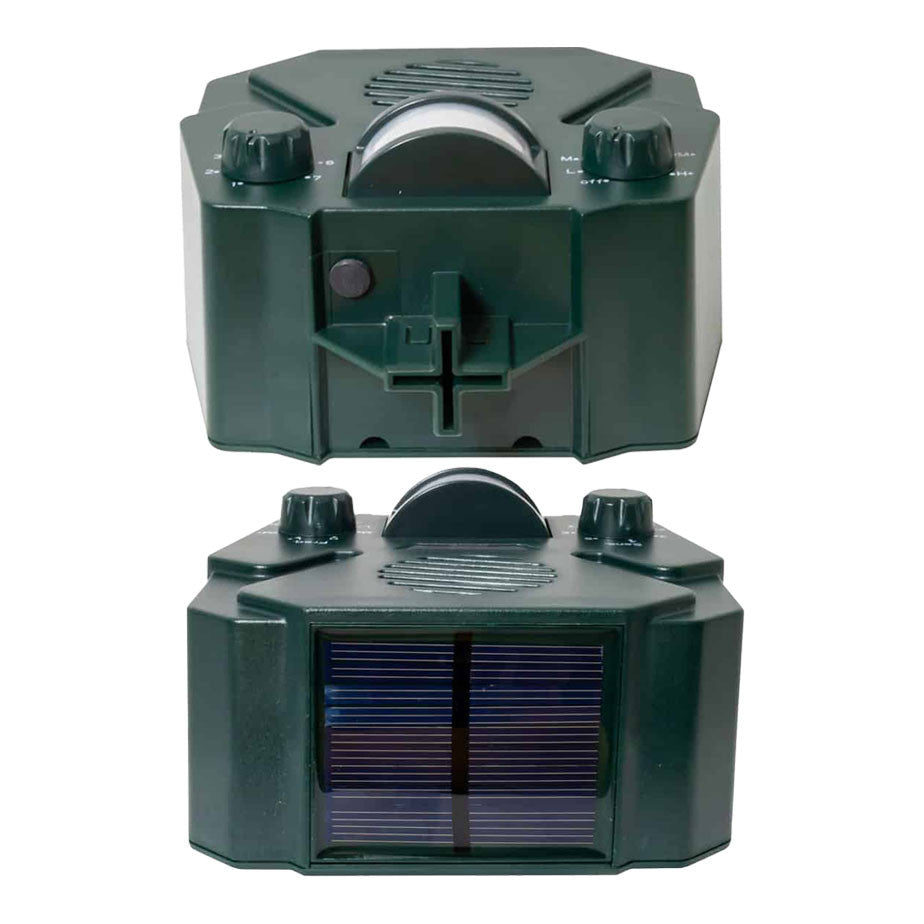 Solar-Powered Ultrasonic Outdoor Animal Repeller