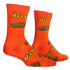 Crazy Fun Print Crew Socks Colorful Novelty Casual Comfortable Unisex Wear