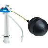 DANCO Coast Mark IV Anti Siphon Toilet Tank Repair Kit White Black