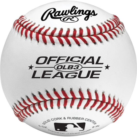 Rawlings | Official League Recreational Use Practice Baseballs | Youth | Bag of 12 | OLB3BAG12 | 12 Count