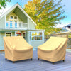 Budge All-Seasons Extra Large Outdoor Chair Cover Tan