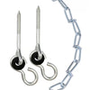 Porch Swing Chain & Hooks, 8ft, 500lb Capacity - Yalz Store