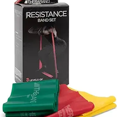 Non-Latex Resistance Exercise Bands Set – Beginner Kit (Light to Medium) - Yalz Store