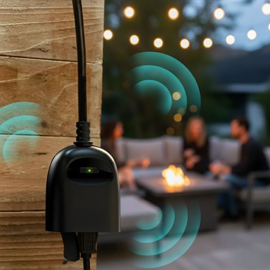 Smart Wi-Fi Outdoor Plug-In Dimmer