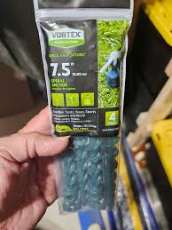 7.5-Inch Heavy Duty Spiral Ground Anchors – 4-Pack Multipurpose Outdoor Stakes for Tents, Gardening, and Landscaping