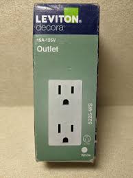 Modern Tamper-Resistant Decorative Outlet – 15A 125V Residential Grade Wall Receptacle - Yalz Store