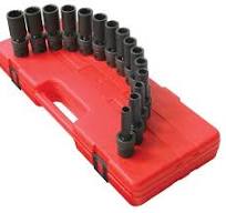 19mm Drive Metric Deep Impact Swivel Universal Joint Socket