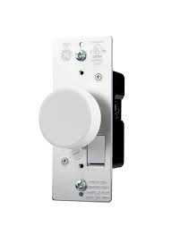 Universal Rotary Dimmer Switch – Push On/Off Control for LED, CFL, and Incandescent Lighting - Yalz Store