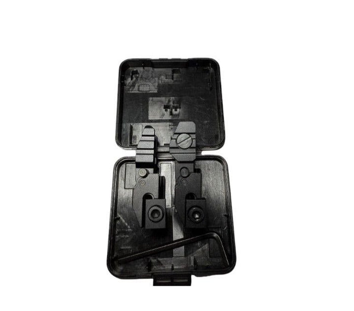 Feyachi S37 Flip-Up Fiber Optic Iron Sights for Picatinny Rail
