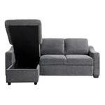 ARIA SOFA CHAISE GRAY